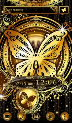 Gothic Butterflies android App screenshot 0