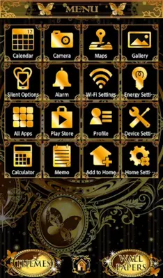 Gothic Butterflies android App screenshot 3